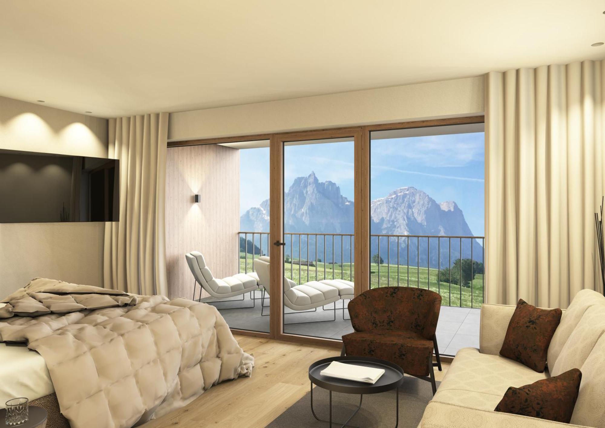 Parc Hotel Tyrol Castelrotto Esterno foto